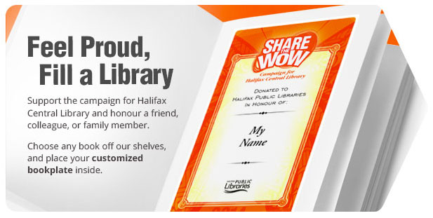 halifax library fundraising campaign